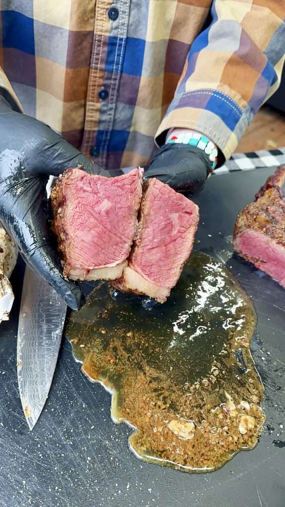 Reverse Sear Tomahawk Steak Recipe