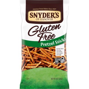 Amazon.com : Snyder's of Hanover Pretzels, Gluten Free Pretzel Sticks, 8 Oz : Pretzels : Everything Else