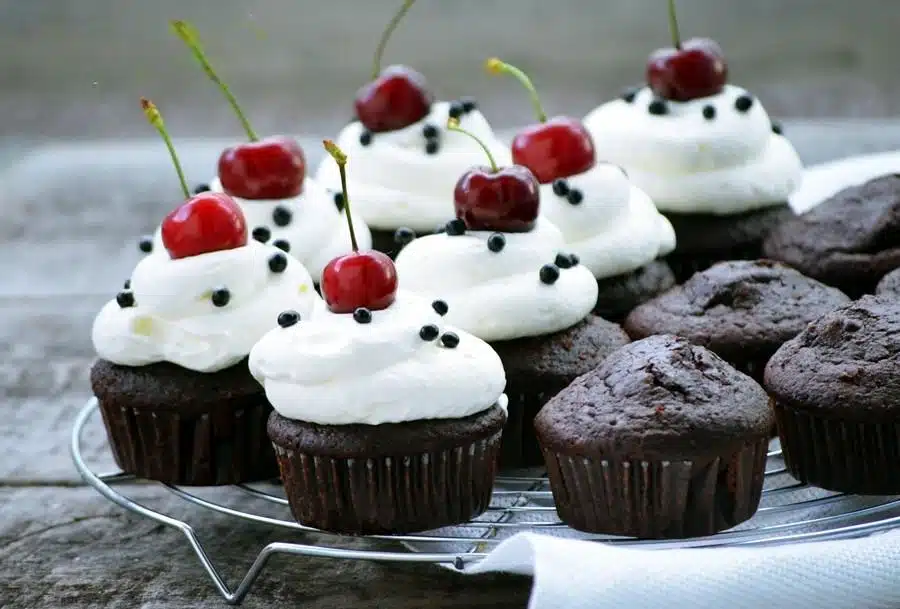 Black Forest Cupcakes (Best Cupcake Recipe)