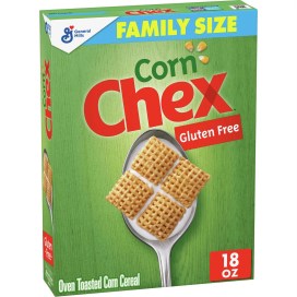 Corn Chex Gluten-Free Breakfast Cereal, Family Size, 18 oz.